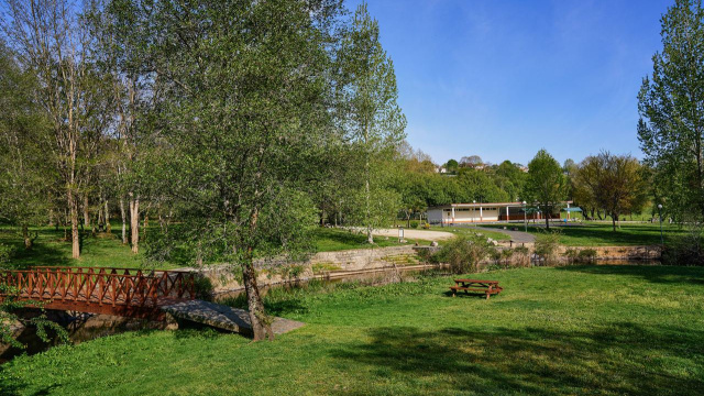 Playa fluvial de Ribadiso